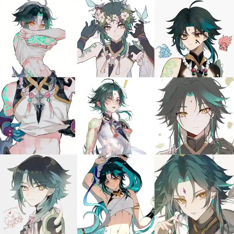 "魈:以后我自己捡垃圾吃"#动漫头像 #原神 #魈 - 抖音