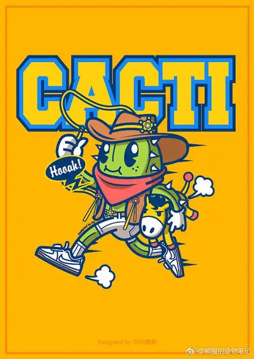 嘻哈潮流插画涂鸦