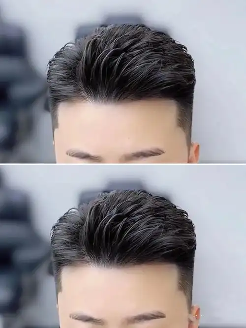 男士发型 #港风烫发效果图