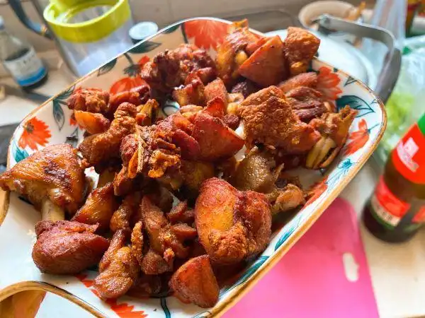 美食视频挑战赛#干煸鸡块(0/4)