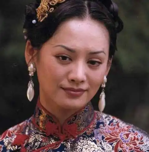 宁静在《大宅门》里饰演老鸨珍儿.