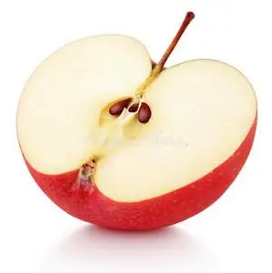 苹果的一半图片