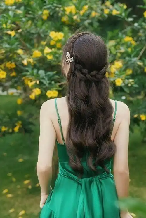 简单好看的编发教程 手残党也能学会的发型 女生甜美发型扎法