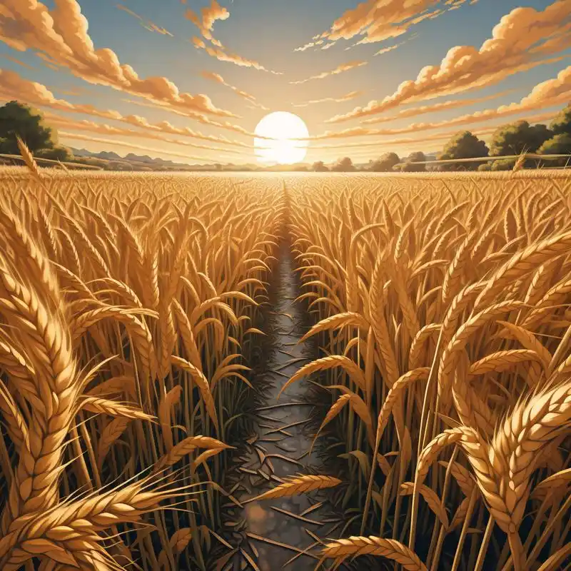 微信头像🌟麦田里的诗意风景🌾