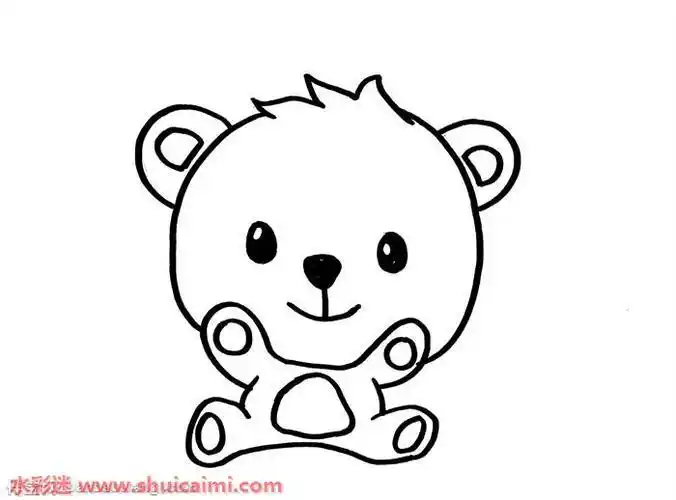 卡通简笔画简单小小图案 简笔画图片大全-普车都