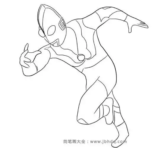 画帅气的初代奥特曼儿童亲子简笔画奥特曼简笔画奥特曼简笔画怎么画