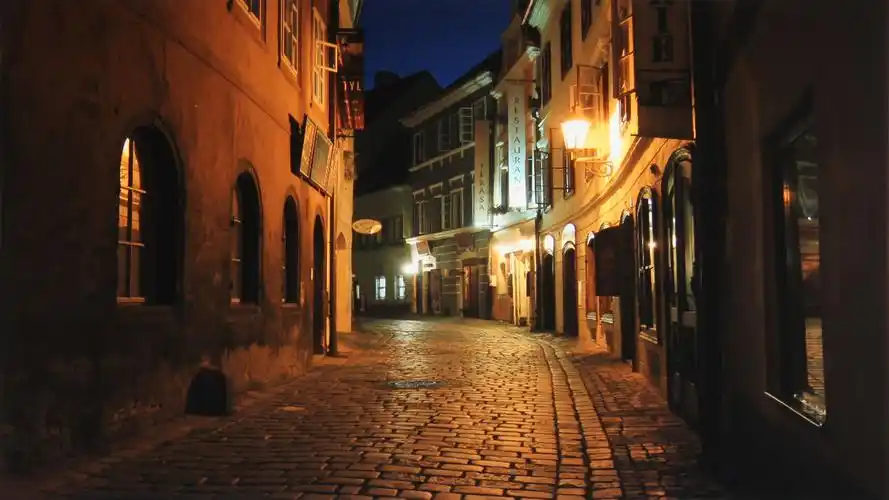 英伦复古街道唯美摄影图片桌面壁纸