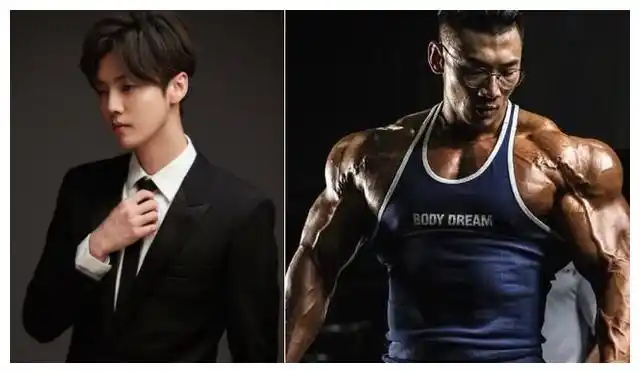 鹿神和鹿晗的身材对比哪个是你的最爱女生的回答亮了