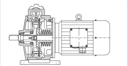 卧式微型摆线针轮减速机 精密小型齿轮减速机 双级齿轮小型减速器