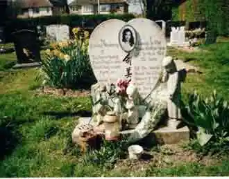 翁美玲伦敦的墓地