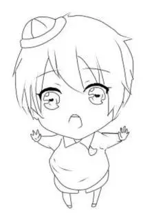 鹿晗q版萌图简笔画