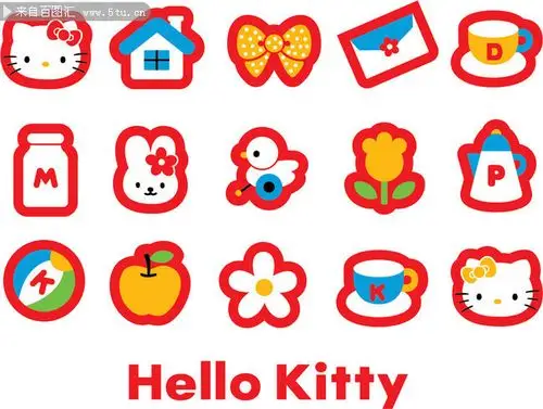 kitty猫矢量图标