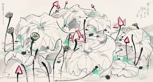 吴冠中先生作品高清欣赏1