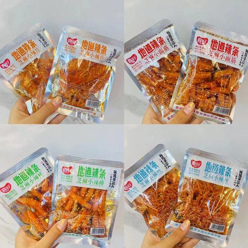 喜洽平江辣条小面筋香辣丝素牛排小包装童年怀旧网红休闲办公零食