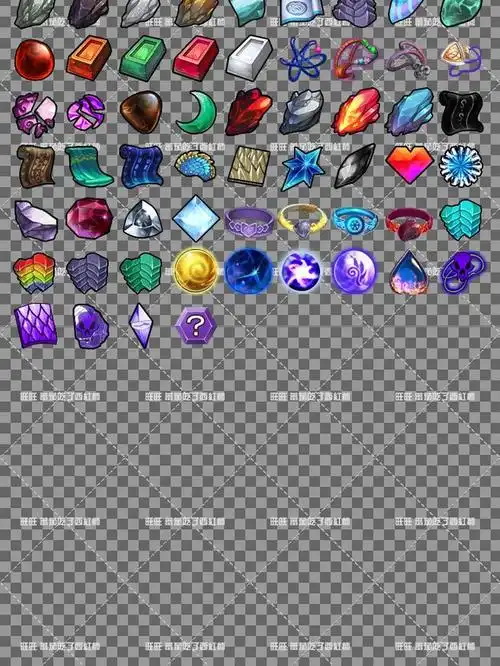 科技风 手游游戏 技能 物品 装备 图标 素材 s001