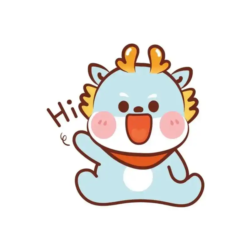 小飞龙卡通可爱头像图片.#绘画#龙宝宝  #抖音图文扶持计划 - 抖音