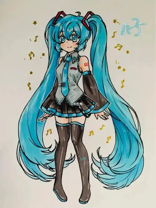 初音未来手绘