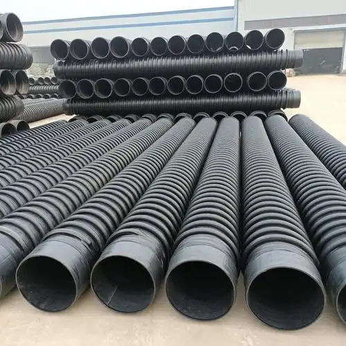 8千牛克拉管价格 高密度聚乙烯b型缠绕结构壁管 hdpe缠绕结构壁b型管