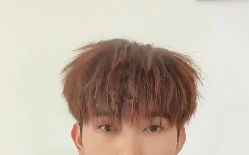 男生锡纸烫发型夹板造型#男生发型 #夹板造型 #锡纸烫