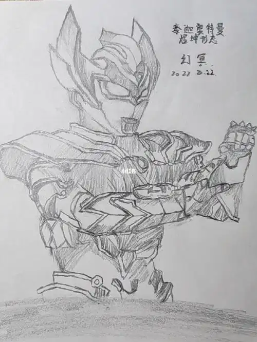 太子爷的魅力,让我的手快废了#手绘  #奥特曼  #泰迦奥特曼