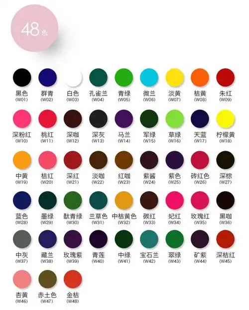 彩色铅笔英雄套装36 48 72色手绘秘密花园填色画笔专业水溶性彩铅-t