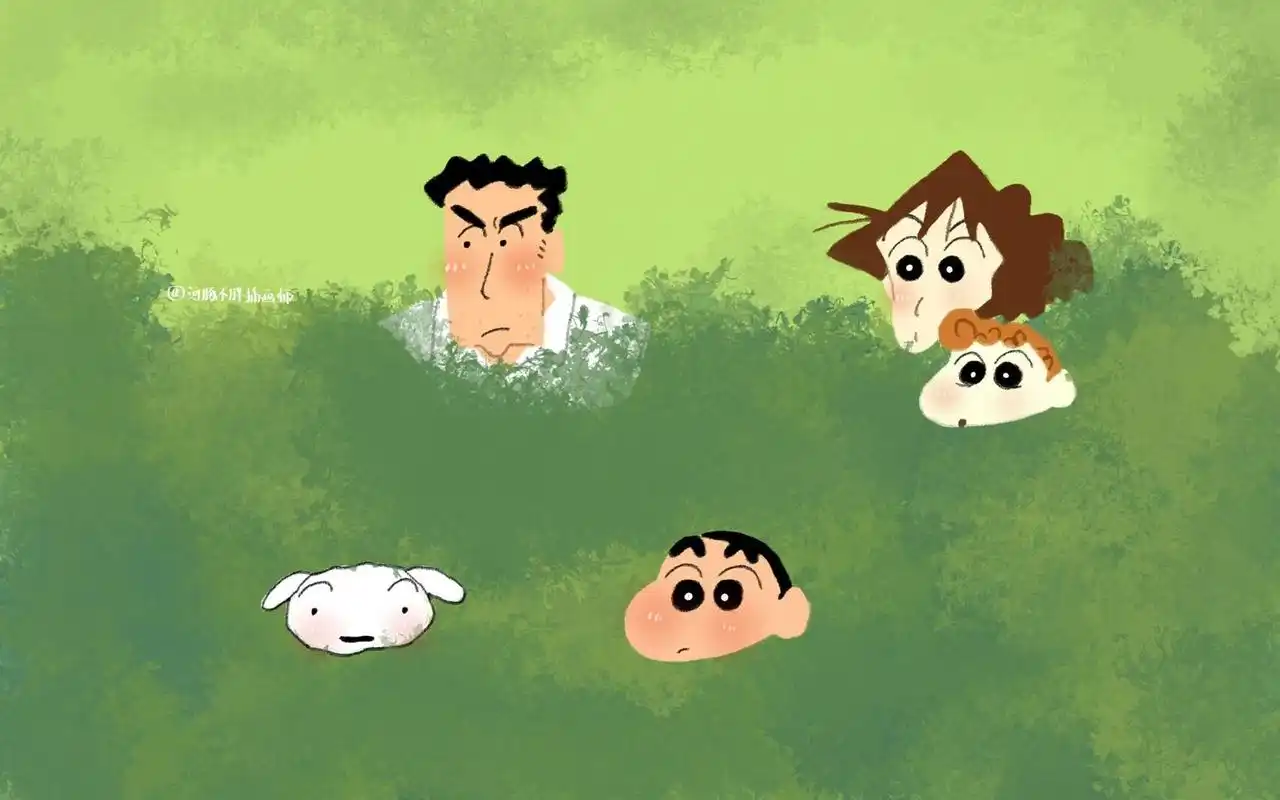 按的是macbook pro 13英寸的尺寸[坏笑]#电脑壁纸# #蜡笔小新壁纸