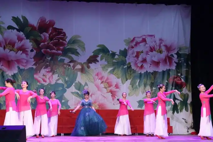 舞台拍摄----女声独唱及伴舞《桃花谣》