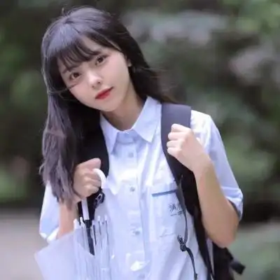 真人可爱小清新女生头像图片