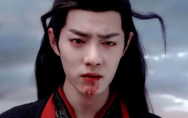 茫茫岁月分不清何处是归期#肖战#神仙落泪