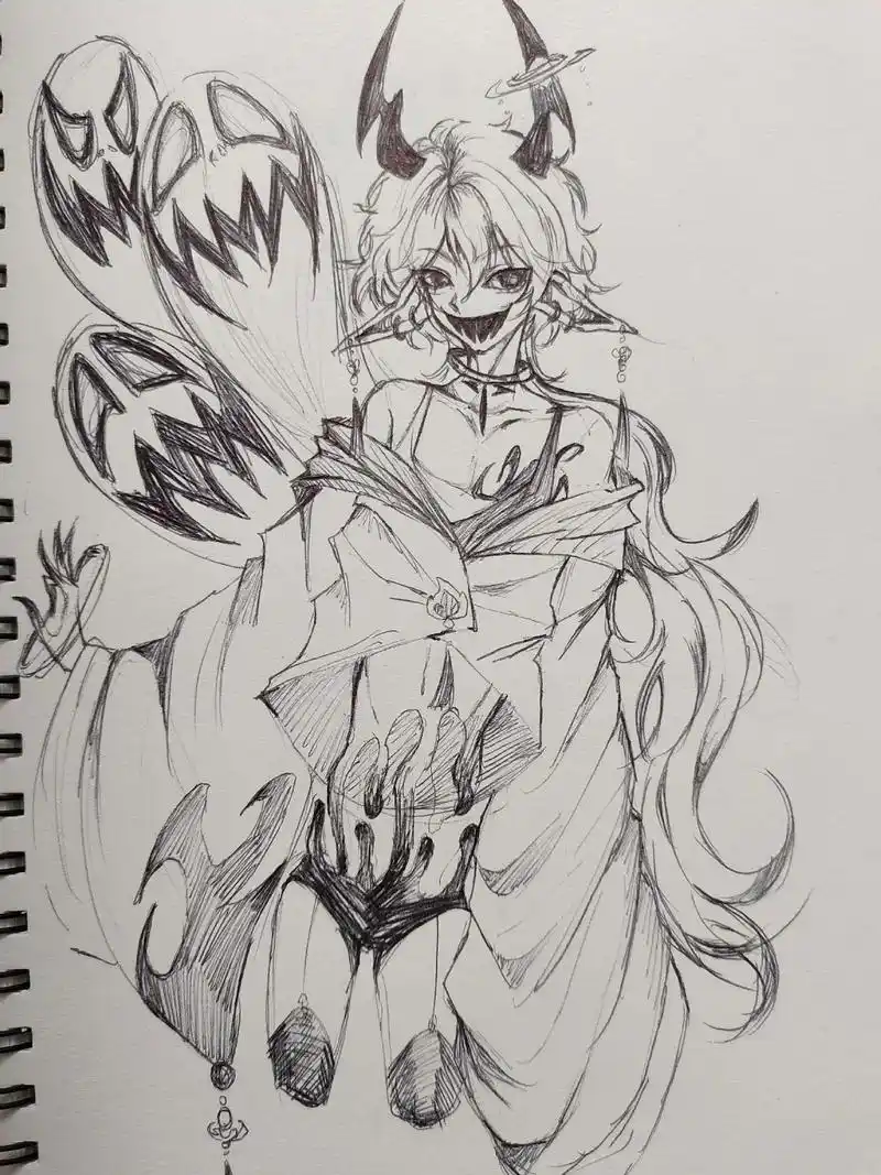 画画 #手绘 #怪异 突然喜欢这种怪异的画风…? - 抖音