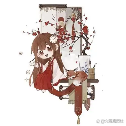 墨香铜臭 墨墨的q版头像