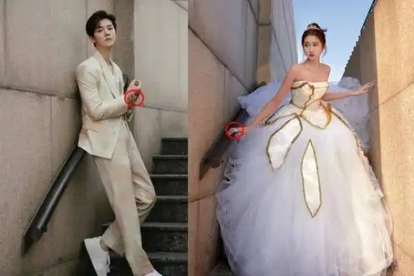 开录,关晓彤路透图流出,情人节穿情侣装隔空秀恩爱_鹿晗_华晨宇_时候