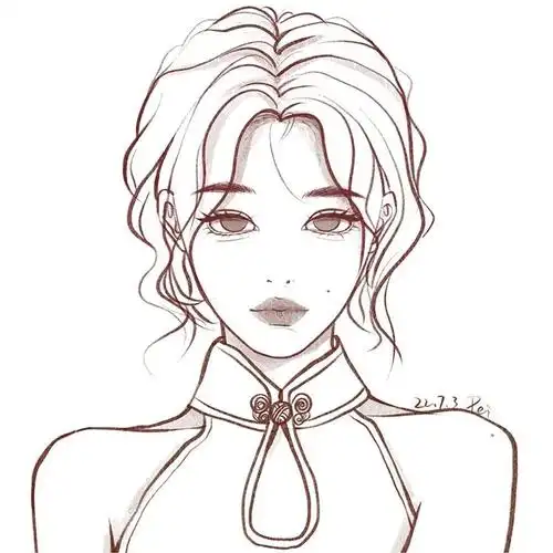 最近学的新画风人物头像练习