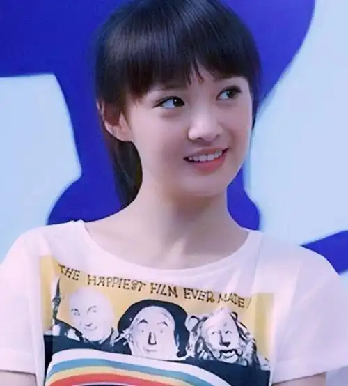 出道前的郑爽有多美齐刘海绑马尾满脸胶原蛋白这才是小仙女颜值