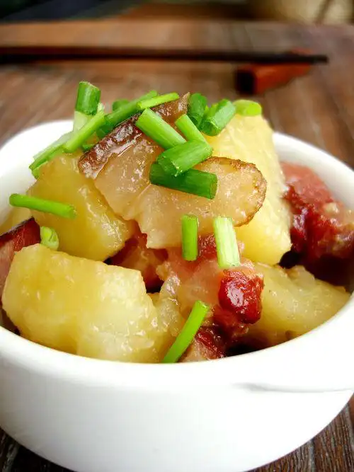 【腊肉焖土豆】吃货们,过年啦~~ — 淘宝乐活