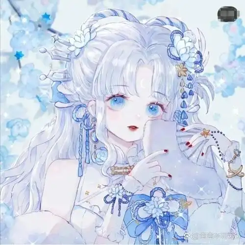 蓝紫色系,(闺头)你喜哪一个人和你做闺蜜呢?