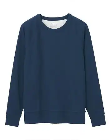 无印良品muji男式毛圈运动衫藏青色s