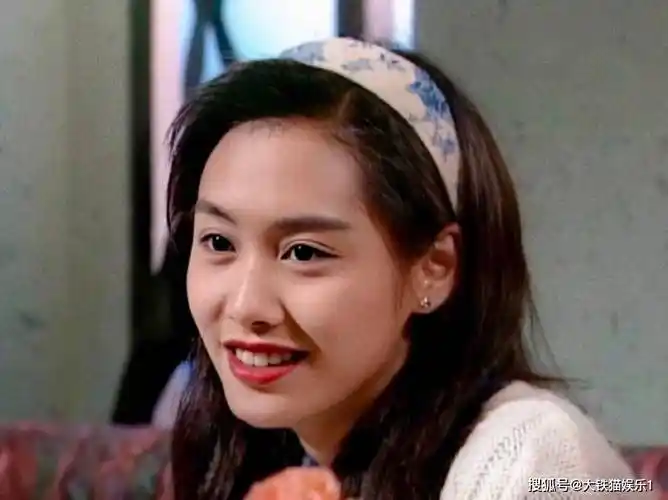 年轻时的朱茵,又美又灵.