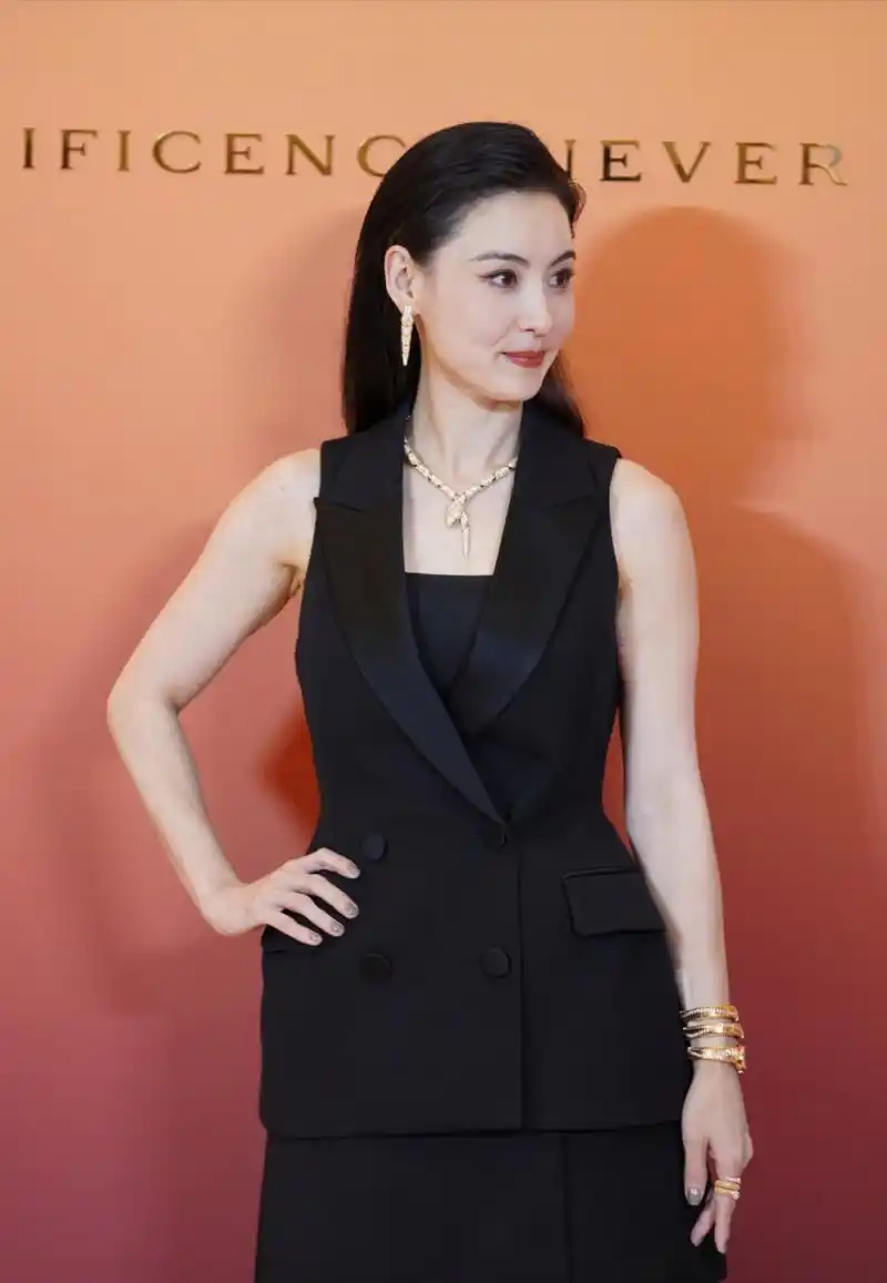 张柏芝活动生图状态,让人赏心悦目