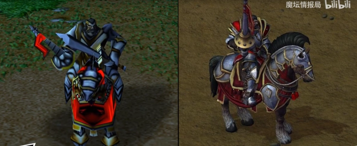 魔兽争霸重制版对比人族篇