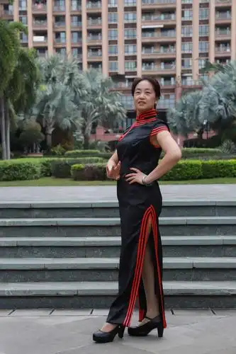 海南清水湾碧桂园祥颐老年大学模特队《旗袍表演》