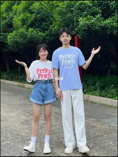 175150情侣穿搭是我爱的马卡龙色系