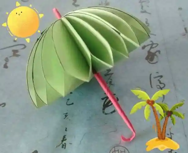 小雨伞手工 小雨伞手工制作简单又漂亮不用胶水