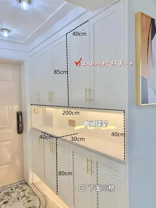 鞋柜的式样,鞋柜的式样图片和价格(20款木工打制的鞋柜)