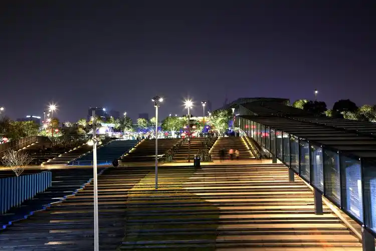 杭州钱江新城夜景