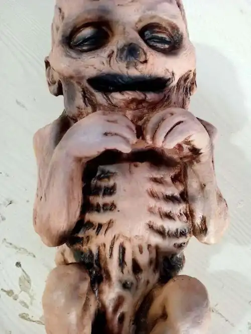 万圣节恐怖婴儿玩偶仿真恐吓玩具酒吧鬼屋密室活动氛围装饰道具