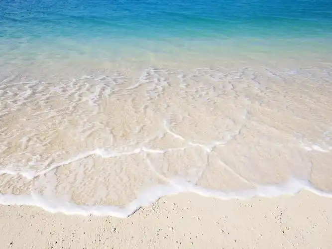 日本冲绳碧海蓝天沙滩背景图片素材38p