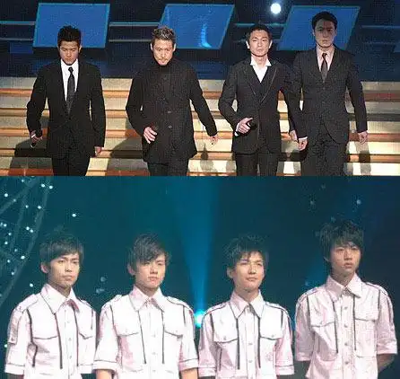 快男巡演人气飙升 四小天王pk四大天王(组图)