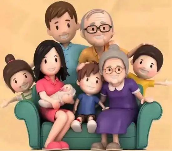 为什么中国老人期待的幸福晚年着是三代同堂?