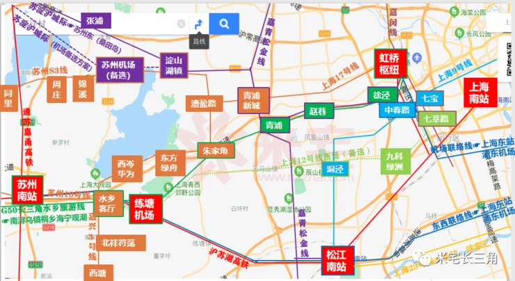 未来西延至松江洞泾的12号线,会否进一步延伸至练塘机场,也有一定可能